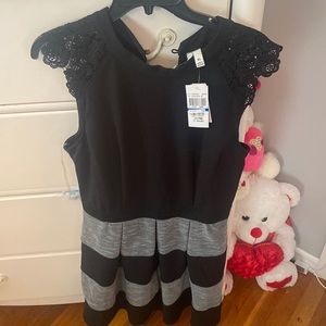 BLACK AND GRAY DRESS BRAND NEW